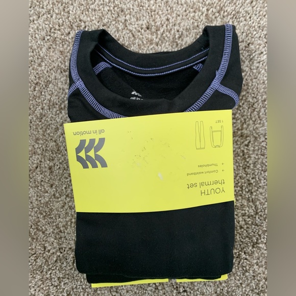 Girls 6/6x All in Motion Youth 2pc Thermal Set - Picture 3 of 5